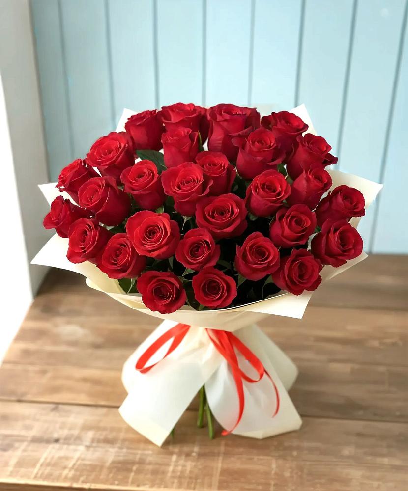 Букет 29 Красных роз в Люберцах