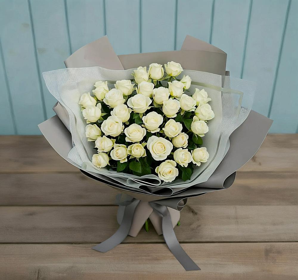 Букет Белоснежная нежность в Люберцах