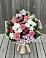 Букет цветов из: Альстромерии, Гвоздики, Розы и Хризантемы в Люберцах