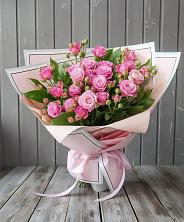 Букет Розовый кустик в Люберцах