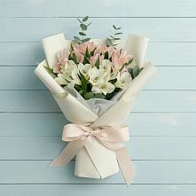 Букет цветов из:  Альстромерии #REPLACE_PRED# Люберцах