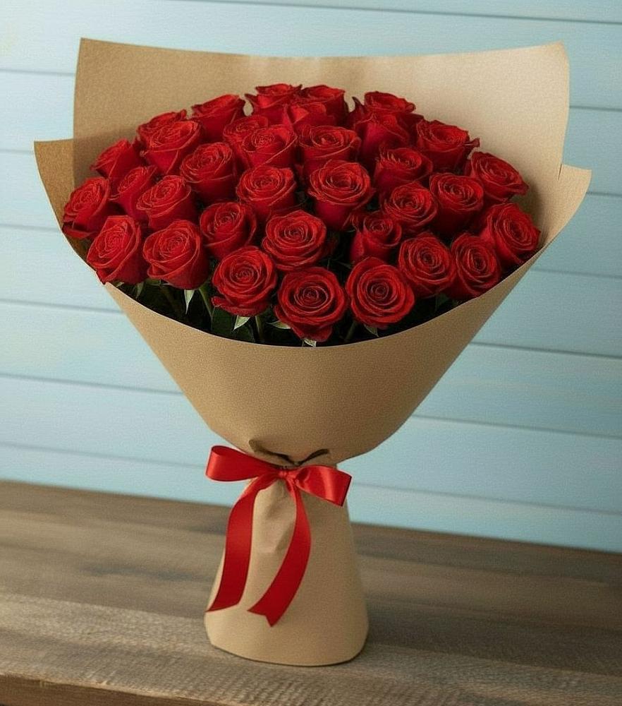 Букет Красные розы Милано в Люберцах