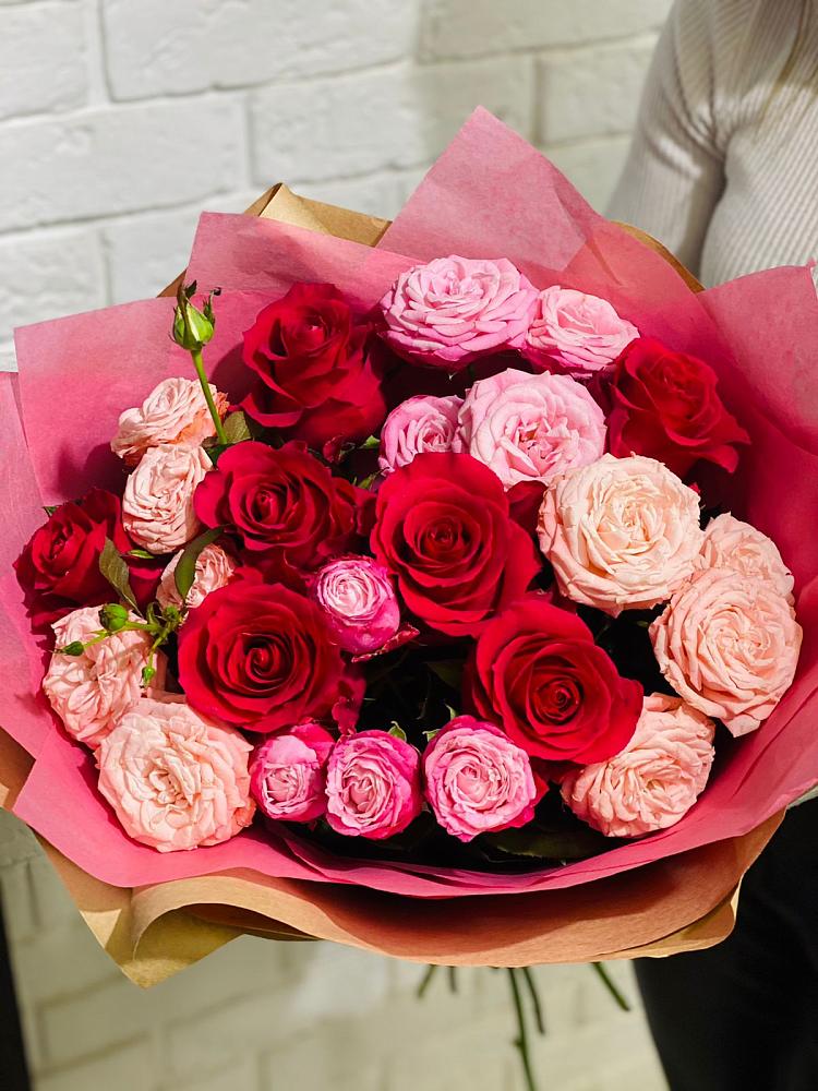 Букет цветов из: Розы в Люберцах