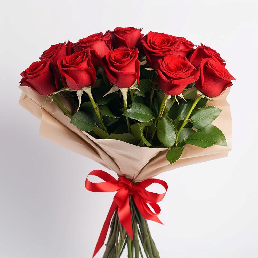 Букет 11 Красных роз Эдлесс Лав в Люберцах