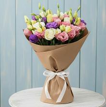Букет цветов из:  Лизиантусы в Люберцах